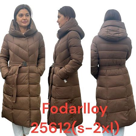 Пуховик Yafeier F25612 brown - делук