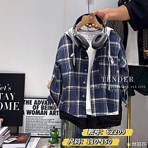 Рубашка Meloria 62209 navy - делук