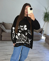 Свитер S.Style 92-3 black - делук