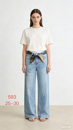 Джинсы Newjeans 593 l.blue - делук