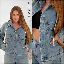 Куртка Liana Denim 334 l.blue - делук
