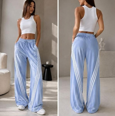 Штаны Спорт Arina 1792 l.blue - делук