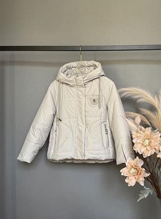 Куртка Delfinka M867 l.grey - делук