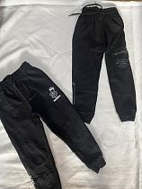 Штаны Спорт Zayka ZA1048 black-white - делук