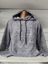 Худи Panda 1471 grey - делук