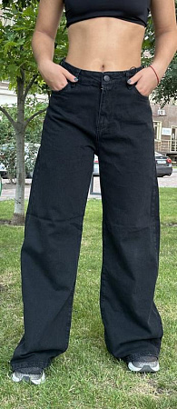 Джинсы Ruxa 1035-1 black - делук