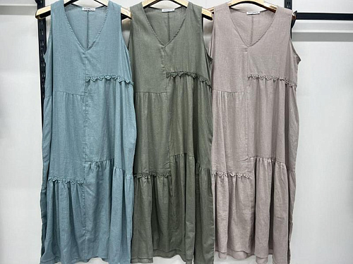 Платье Dgmd 10761 khaki - делук