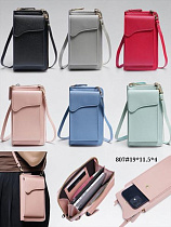 Кошелек Fashion Bag 807 black - делук