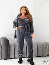 Костюм Спорт Romeo Life 769 d.grey - делук