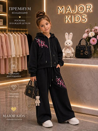Костюм Спорт Major Kids 8633 black - делук