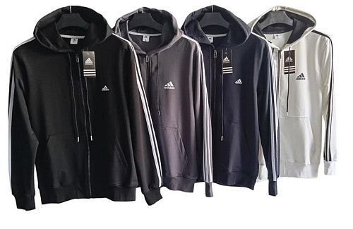 Кофта Спорт Shon S1160 grey - делук