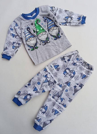 Пижама Baykush B713 grey - делук