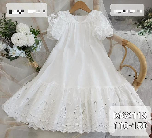 Платье Sunnytot M62118 white - делук