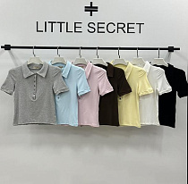 Топ Little Secret K032 l.blue - делук