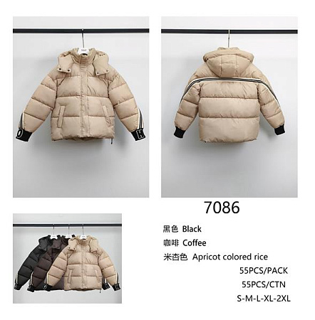 Куртка Saint Wish 7086 black - делук