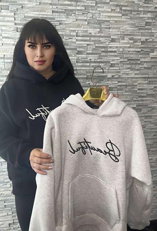 Худи Newe 1033 black - делук