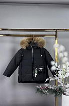 Куртка Delfinka 1247 black - делук
