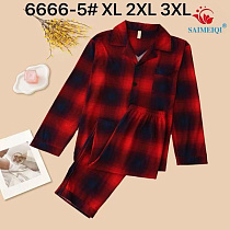 Пижама Estima 6666-5 red - делук