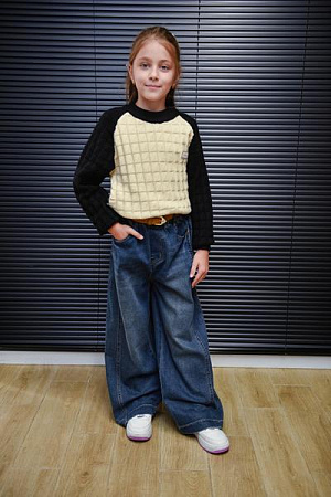 Свитер Yalisi 811 black - делук