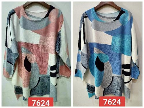 Свитер Lida 7624 blue - делук