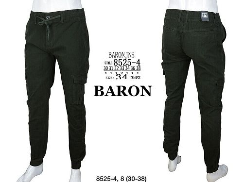 Джоггеры God Baron 8525-4 khaki - делук