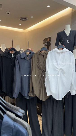 Рубашка Comod CM660 khaki - делук