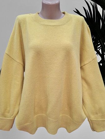 Свитер Novetly Store 26352 yellow - делук