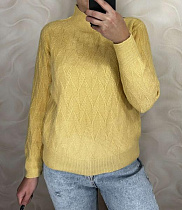 Свитер Elena&Vika 24026 yellow - делук