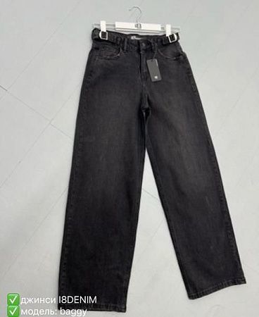 Джинсы Phi Hung P142 black - делук