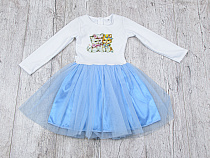 Платье Kindzer Clothes N10 l.blue - делук