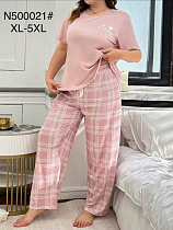 Пижама Brilliant B500021 powder - делук