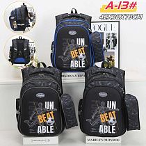 Рюкзак Candy Bags A13 black-black - делук