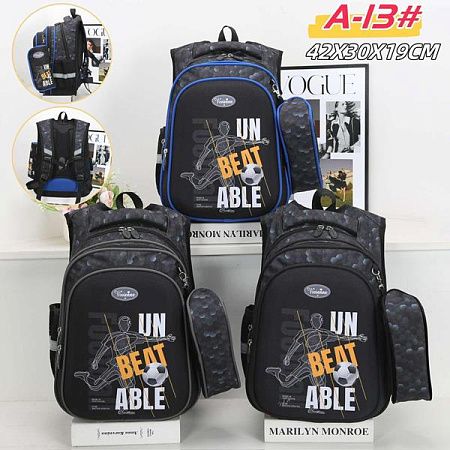 Рюкзак Candy Bags A13 black-black - делук