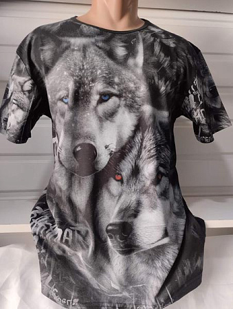 Футболка Panda 1579 black - делук