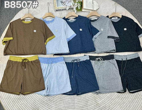 Костюм Шаолинь 5807 navy - делук