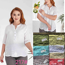 Блузка Jjf 217 grey - делук