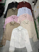 Блузка Lora LR780 l.blue - делук