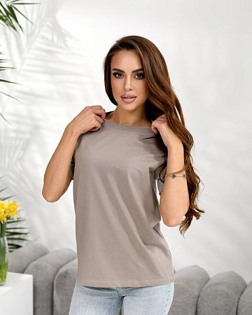 Футболка Lelis 1128 l.grey - делук