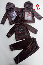 Костюм Спорт Meloria ML963-2 brown - делук