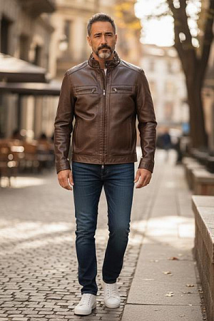 Куртка Liopt L13 brown - делук