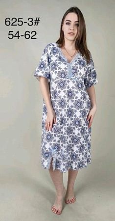 Ночнушка Romeo Life 625 blue - делук