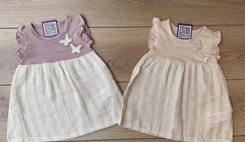 Платье Emir Kids 1133 d.beige - делук
