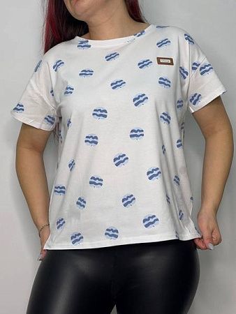 Футболка Kosta KS487 white - делук