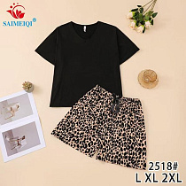 Пижама Estima 2518 black - делук