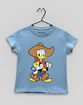 Футболка Dino DN284 l.blue - делук