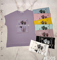 Футболка Kosta E305 mix - делук