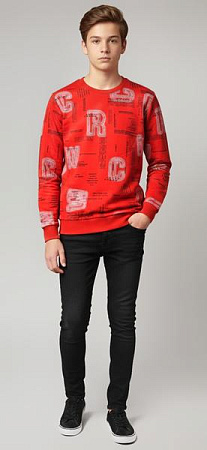 Свитер Dino DN163 red - делук