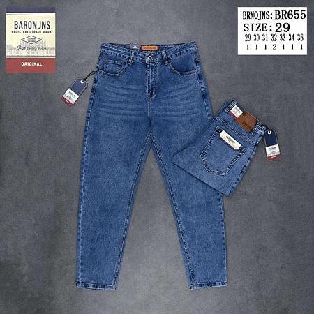 Джинсы God Baron BR655 blue - делук