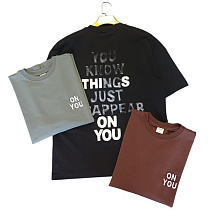 Футболка Moranny MR892 black - делук