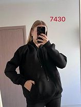 Худи Fsn 7430 black - делук